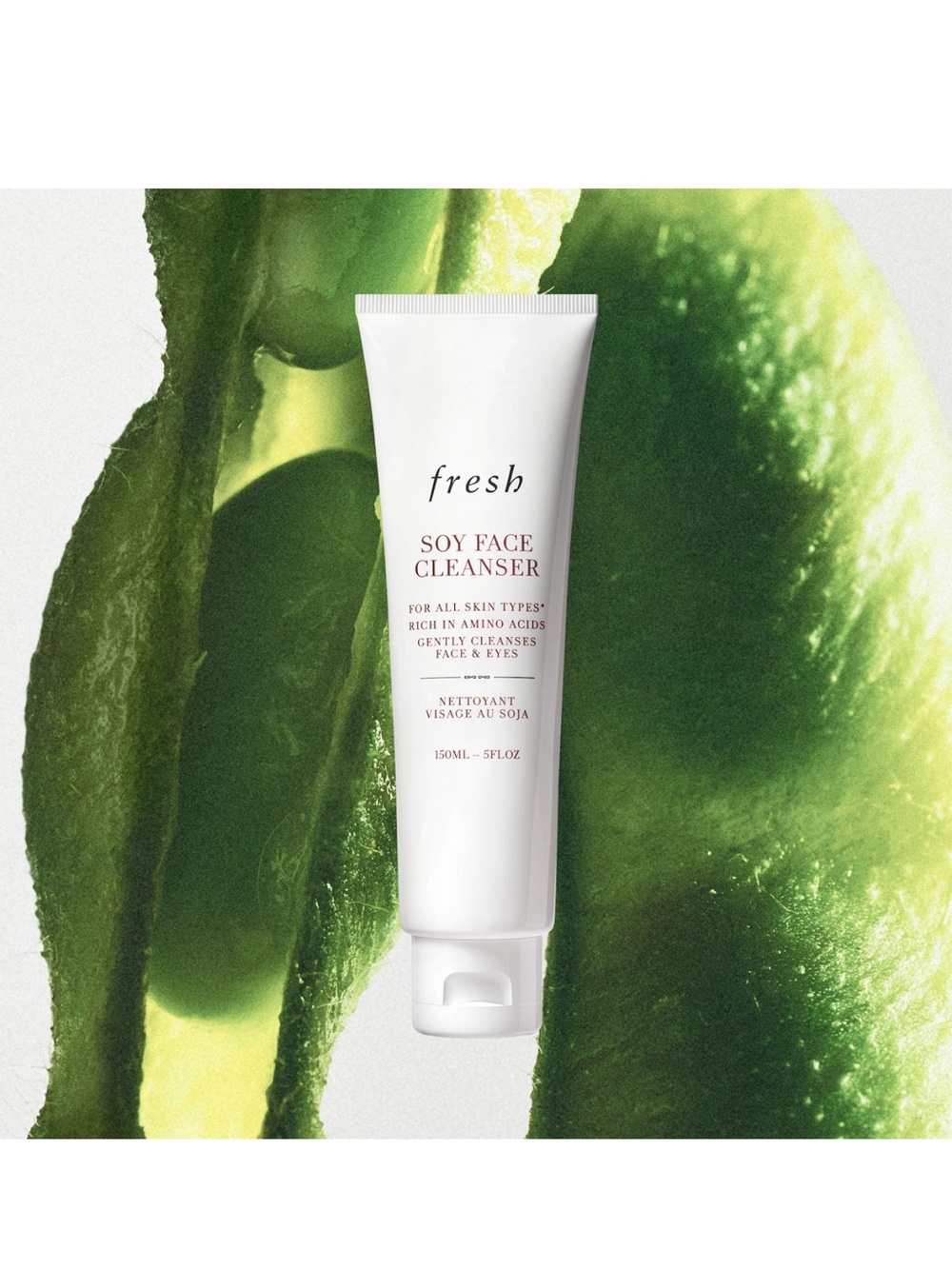 fresh Soy Face Cleanser — White